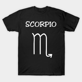 Scorpio Zodiac Sign T-Shirt